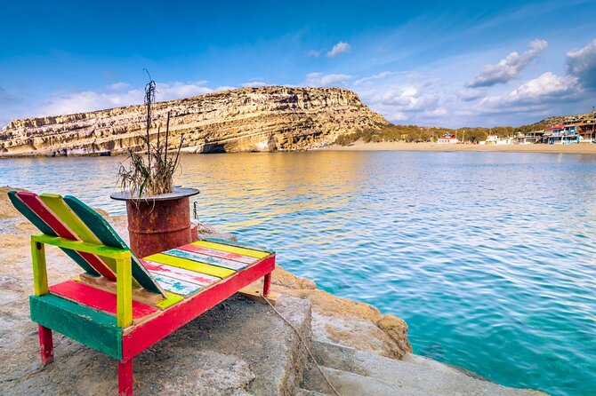 Heraklion: Matala Beach, Hippie Caves & Odigitria Monastery - Four hours to choose your own Matala day