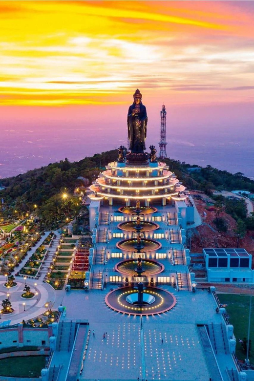 Ho Chi Minh: Black Virgin Mountain & Cao Dai Temple Tour - Riding the cable car to 986-meter Bà Đen Mountain