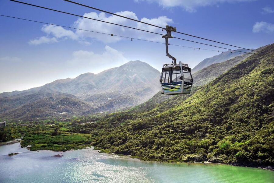 Hong Kong: Ngong Ping 360 Cable Car, Tai O & Big Buddha Tour - The Big Buddha and Po Lin Monastery