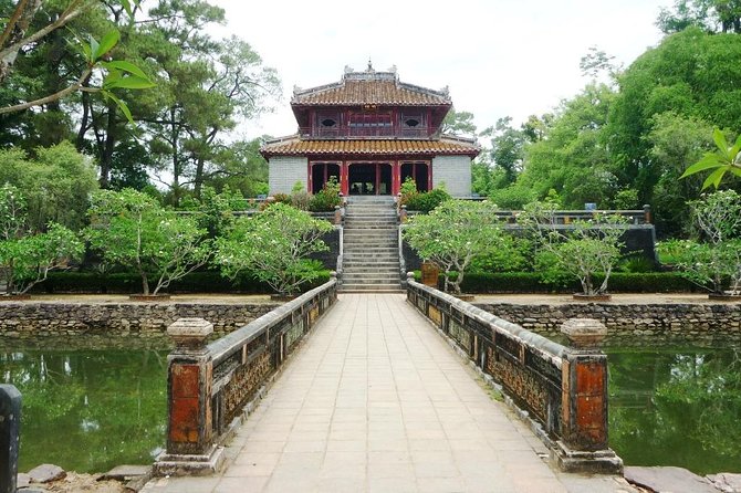 Hue: 3 Tombs + Pagoda with Knowledgeable ES Driver - Khai Dinh Tomb: the ornate and compact stop