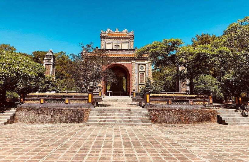 Hue Royal Tombs Tour: Visit Best Pagodas & Mausoleums - Dong Khanh Tomb, a smaller and denser royal complex