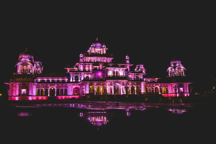 Jaipur: Private Evening Tour with Monkey Temple Sunset - Jal Mahal: a short, photogenic lake stop