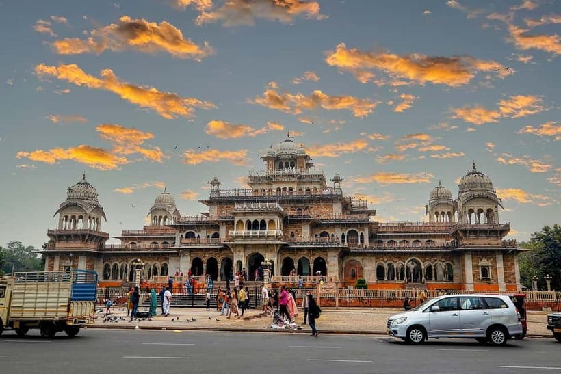 Jaipur: Private Evening Tour with Monkey Temple Sunset - Making your own print at the village workshop
