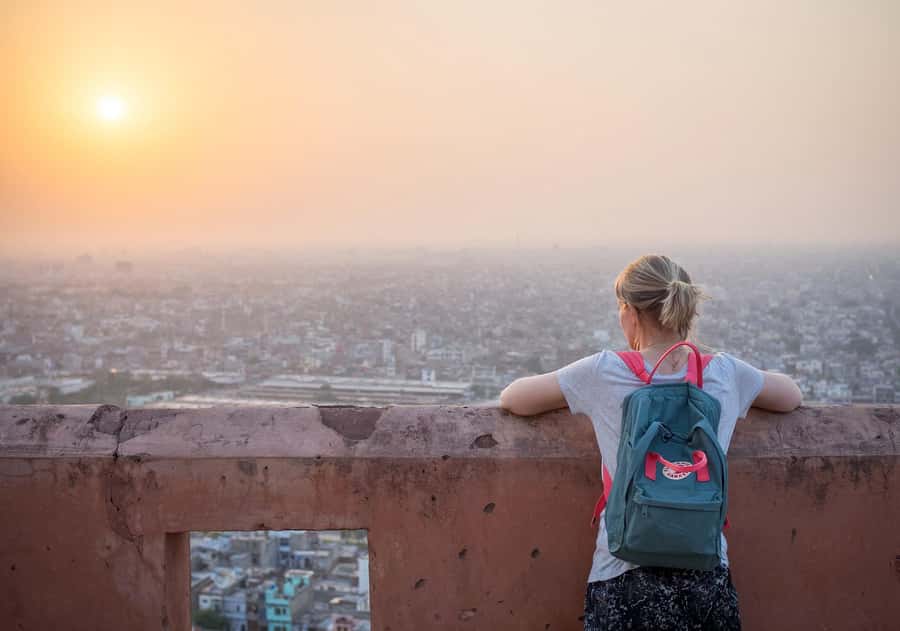 Jaipur: Tour with Nahargarh Sunrise or Monkey Temple Sunset - Jaipur after dark: Albert Hall and the Pink City drive