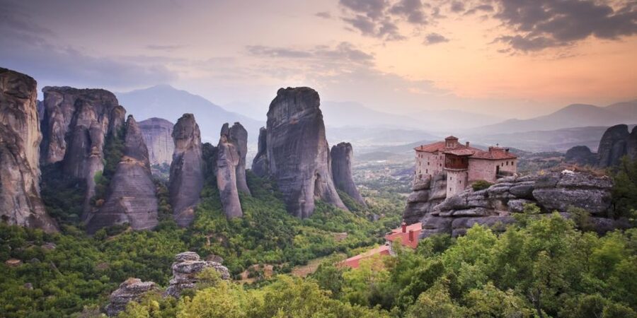 Kalabaka: Meteora Monasteries Minibus Tour with Photo Stops - The cave of St. George the Mandilas
