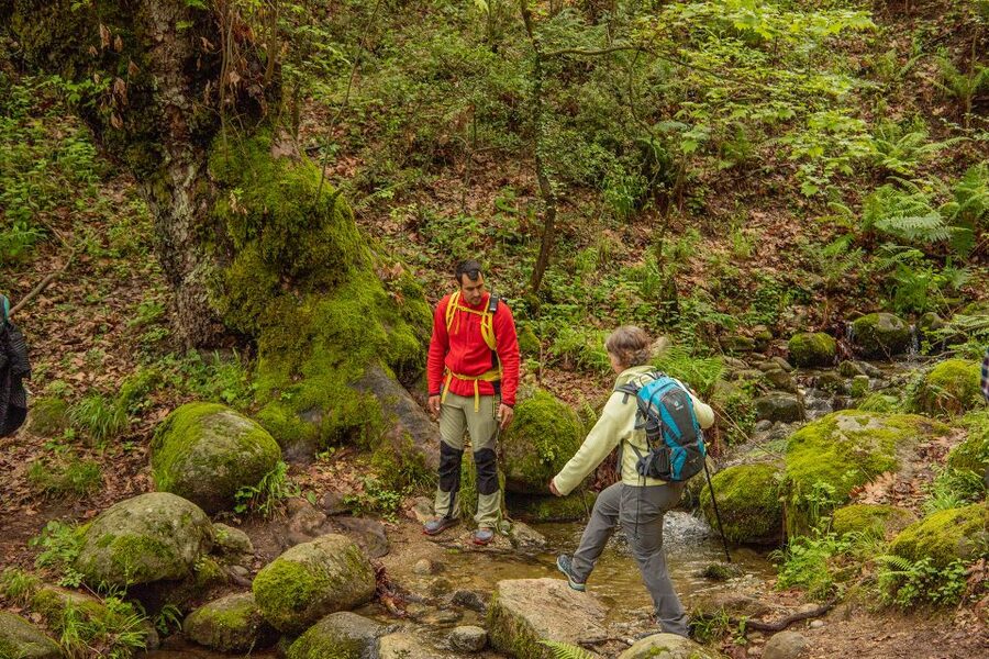 Kalabaka: Meteora Small-Group Hiking Tour w/ Monastery Visit - Dupiani Hermitage and the first sandstone views