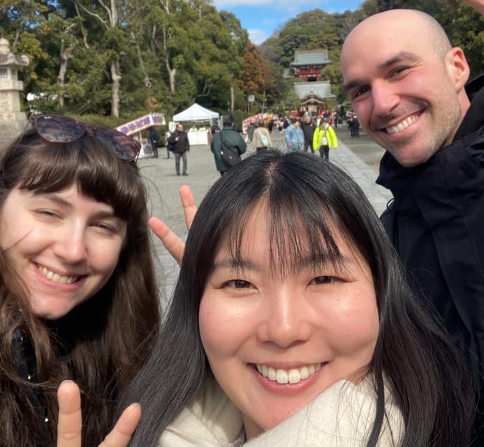 Kamakura: Half day Walking tour & Japanese sweets - The Great Buddha at Kotoku-in