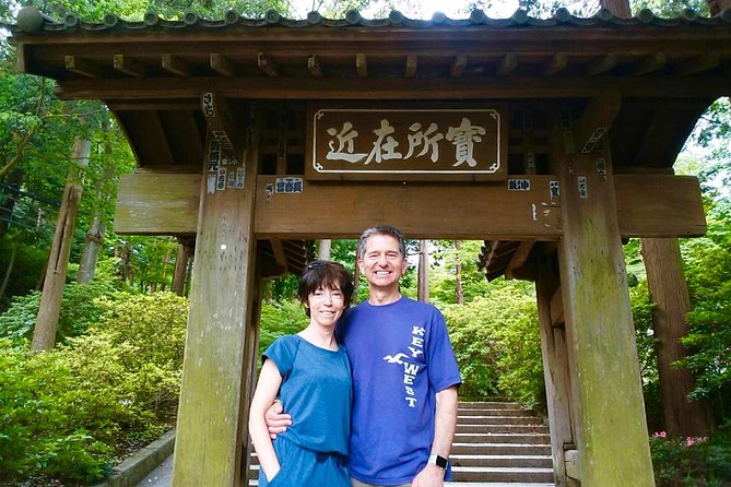 Kamakura Private Tour: Temples, Nature, and the Great Buddha - Hasedera’s gardens and views over Yuigahama