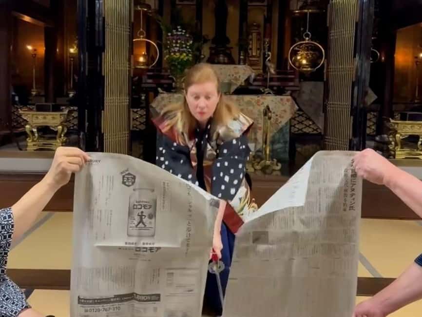 Kanazawa: Samurai Swordsmanship Lesson at a rented temple - What the $80 price gets you