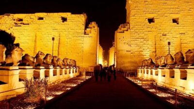 Karnak Temple Sound & Light Show QR Ticket with Transfer