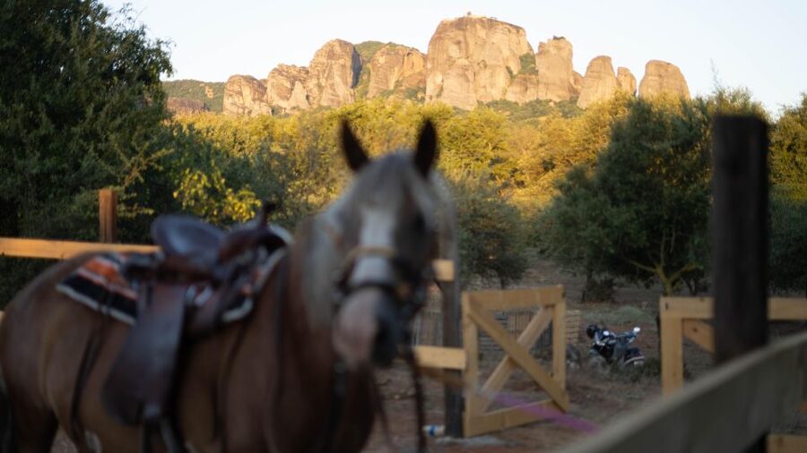 Kastraki: Meteora Morning Horse Riding with Monastery Visit - Price, group size, and what you receive