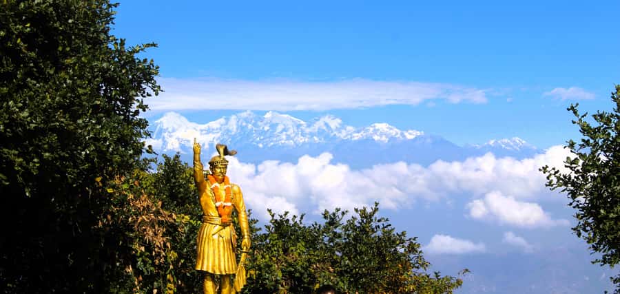 Kathmandu: Chandragiri Cable Car and Monkey Temple Tour - Momos make the hilltop stop more useful