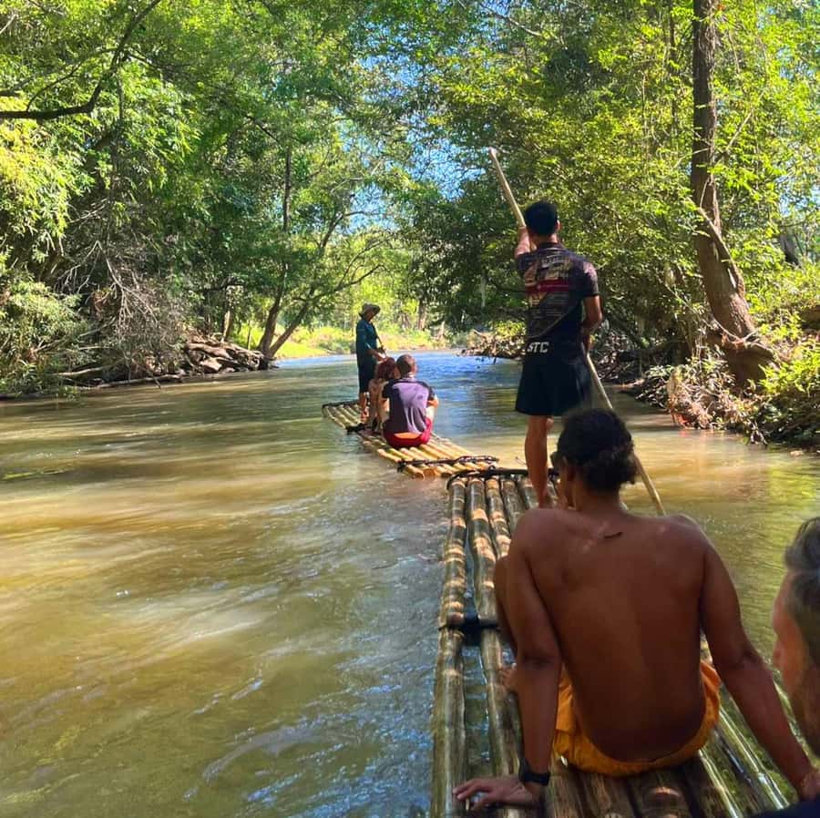 Khao Sok: Private Bamboo Rafting & Jungle Cave Temple Tour - Key points at a glance