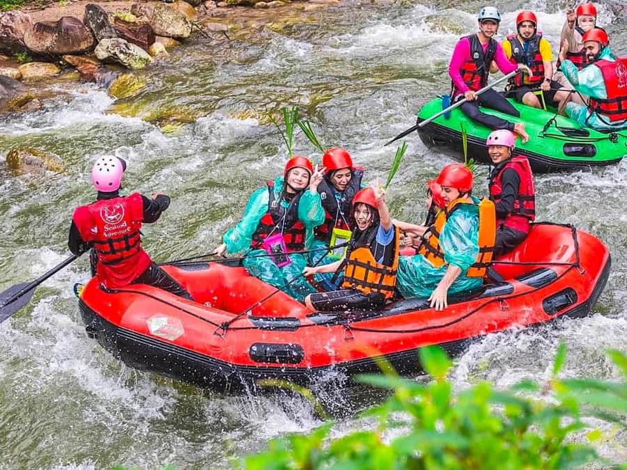KhaoLak:ATV, ZipLine, & Rafting Adventure Monkey Cave Temple - A full day from Khao Lak to Phang Nga
