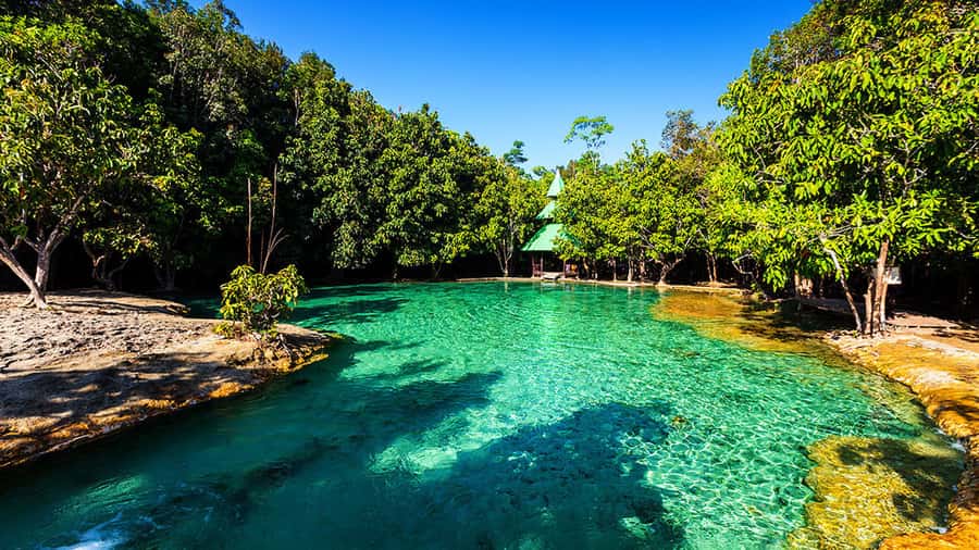 Ko Lanta: Full Day Emerald Pool&Hot Spring With Tiger Temple - Practical preparation for the road and water