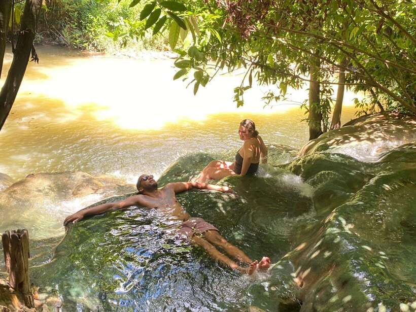 Krabi: Tiger Cave Temple, Emerald Pool and Hot Springs Tour - Blue Lagoon and the forest walk