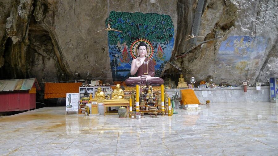 Krabi: Tour of Elephant Care House and Tiger Cave Temple - Tiger Cave Temple and its 1,237 steps