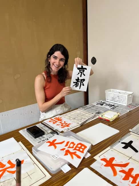 Kyoto: Calligraphy class at Buddhist temple in city center - Is $55 a fair price?