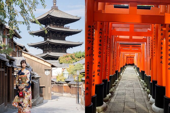 Kyoto Early Bird English Tour: Fushimi Inari & Gion(Private opt) - Key points at a glance