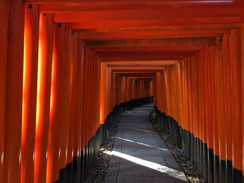 Kyoto: Early Morning Fushimi Inari Shrine - Beat the Crowds - The viewpoint after the torii tunnels