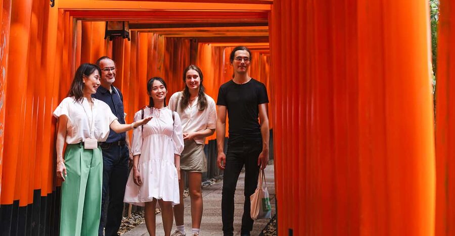 Kyoto: Fushimi Inari Taisha Shrine Walking Tour with Guide - Walking beneath Fushimi Inari’s Senbon Torii