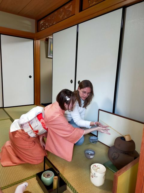 Kyoto Fushimiinari:Wagashi Making & Small Group Tea Ceremony - Whisking Two Bowls of Matcha