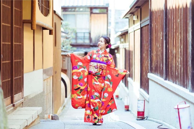 Kyoto Gion Kiyomizudera Kimono Yukata Hairstyle | Photoshoot - Key points at a glance