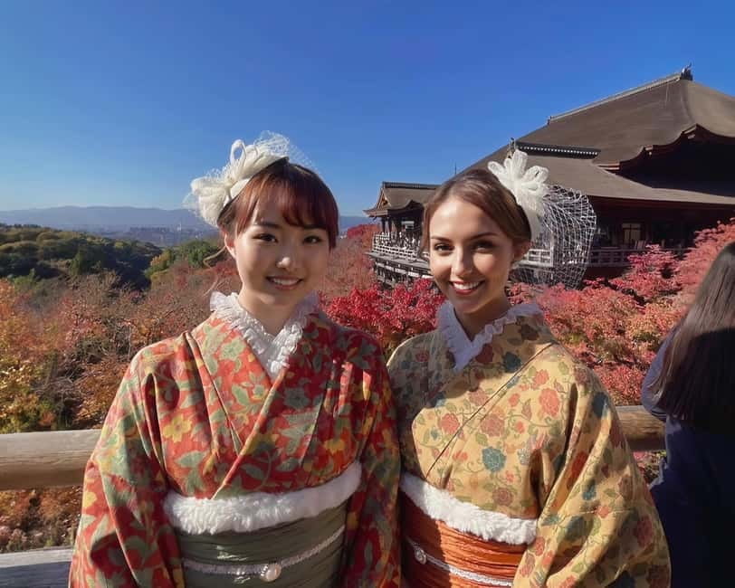 Kyoto Gion Kiyomizudera Kimono Yukata Hairstyle | Photoshoot - Choosing a kimono from 700-plus styles