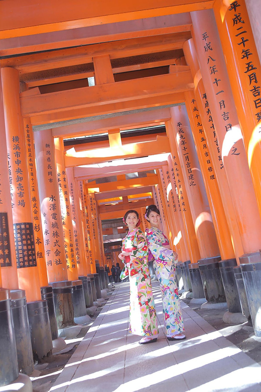 Kyoto:Kiyomizu-dera Temple Rent a kimono and ride a rickshaw - What the $83 price includes