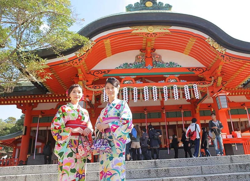 Kyoto:Kiyomizu-dera Temple Rent a kimono and ride a rickshaw - Choosing a kimono or yukata