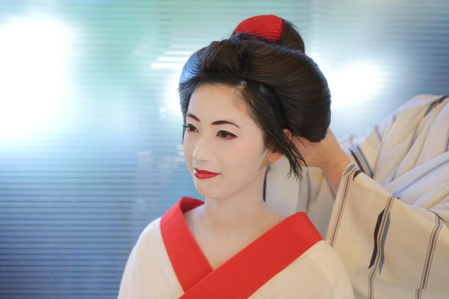Kyoto kiyomizu Temple : Maiko and Samurai Couple Photoshoot - Who will enjoy this most