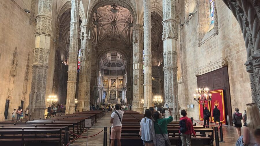 Lisbon: Belem Tour with Pastéis at Jerónimos Monastery - The riverside walk keeps the pace easy