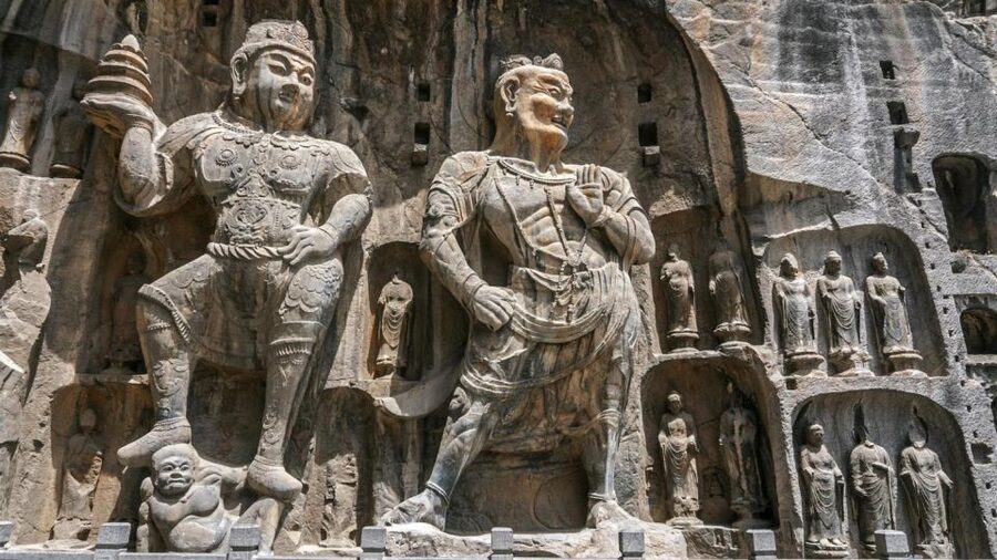 Luoyang Private Day Tour to Shaolin Temple&Longmen Grottoes - Longmen Grottoes and its limestone cliffs