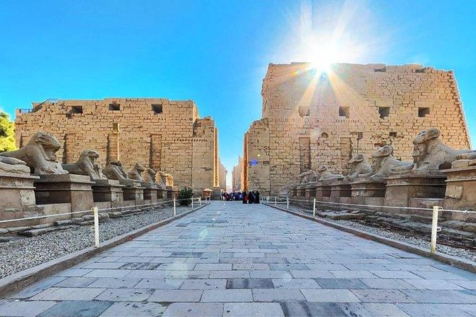 Luxor East and West Bank: Valley of the kings, Habu Temple,Karnak&Luxor Temples - The Colossi of Memnon: a short stop with a big silhouette