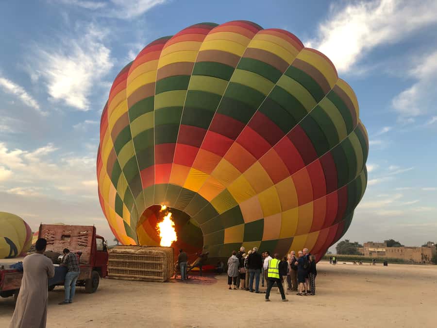 Luxor: Hot Air Balloon Ride Over Temple of Hatshepsut - Is $140 good value?