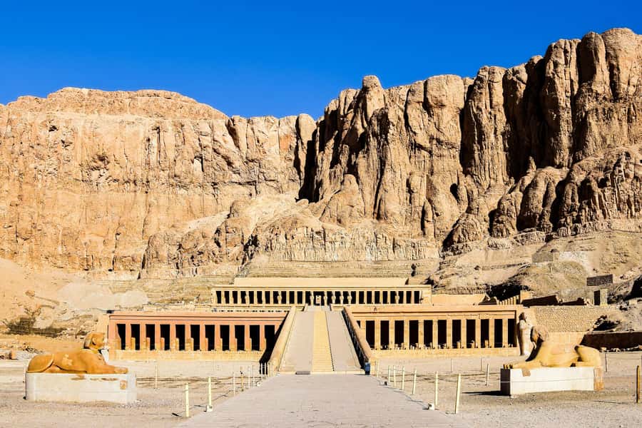 Luxor: Private Tour to Valley of Kings & Hatshepsut Temple. - Hatshepsut Temple and the Deir el-Bahari cliffs