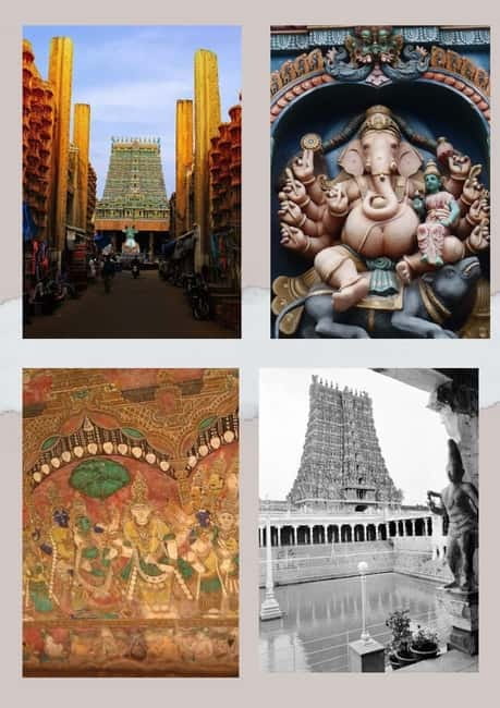 Madurai: City Highlights Temple and Market Tour - Thousand Pillars Museum and the temple’s visual detail
