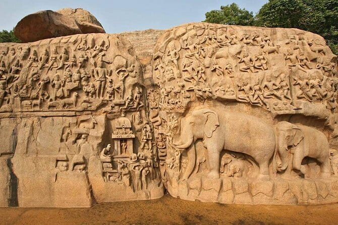 Mahabalipuram Art History and Culture Private Tour from Chennai - Mahishasuramardini Cave and the power of carved stone