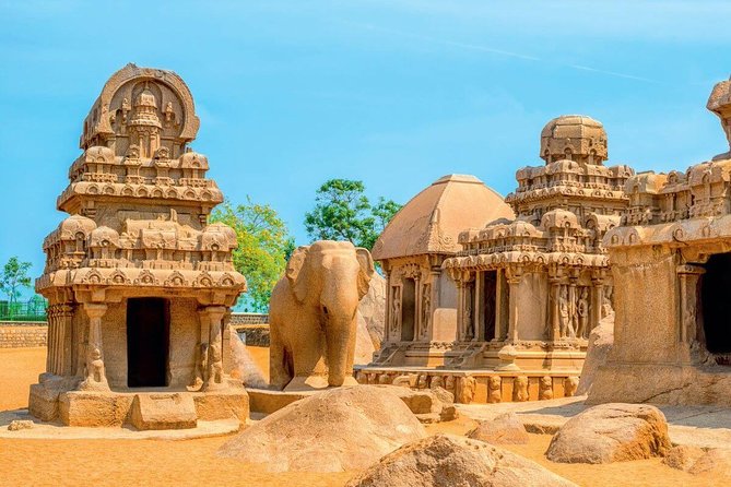Mahabalipuram walking tour by certified travel company - Varaha Cave and the smaller sanctuaries
