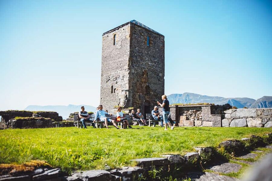 Måløy: Scenic boat tour with guided stop on Selja Monastery - Silda, Selje, and the approach to Stad