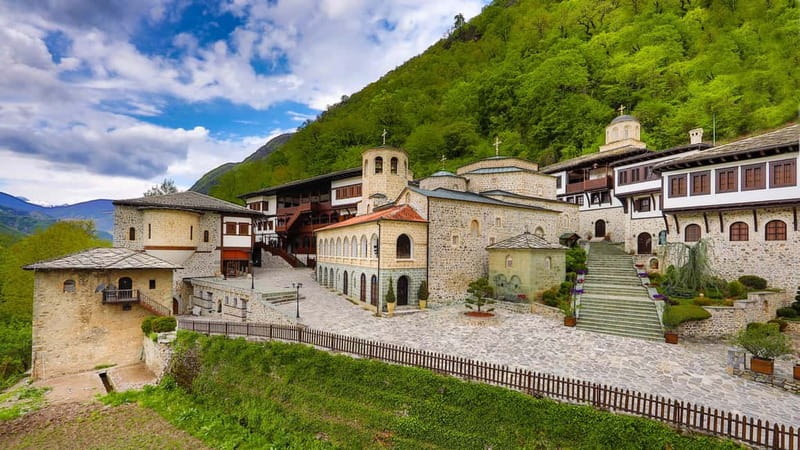 Mavrovo, Galicnik and Jovan Bigorski Monastery from Skopje - Galičnik, where the village itself is the attraction
