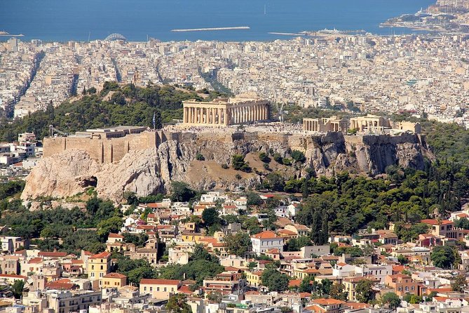 Mercedes Private Tour to Classical Athens and Temple of Poseidon - Views from Mount Lycabettus