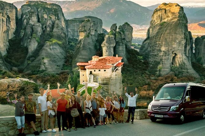 Meteora Monasteries & Caves DayTrip from Athens with Greek Lunch - Arriving in Kalambaka and meeting your guide