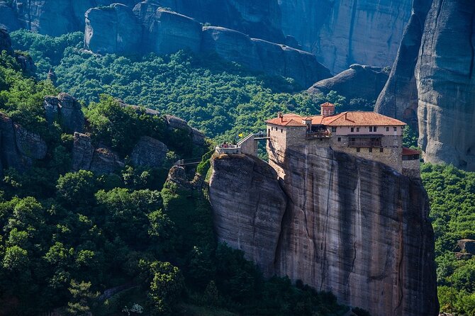 Meteora Monasteries & Caves Unesco Wonder in Greece Day Trip - Visiting Varlaam Monastery