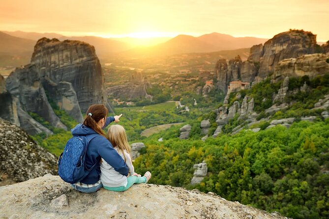 Meteora Sunset with Monastery & Hermit Caves Tour in Small Group - Starting among Meteora’s rocks and villages