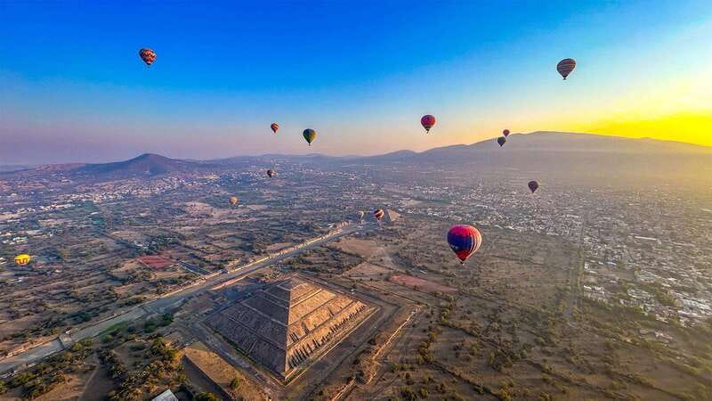 Mexico City: Balloon Flight, Teotihuacan & Guadalupe Shrine - Three hours among Teotihuacanâs pyramids