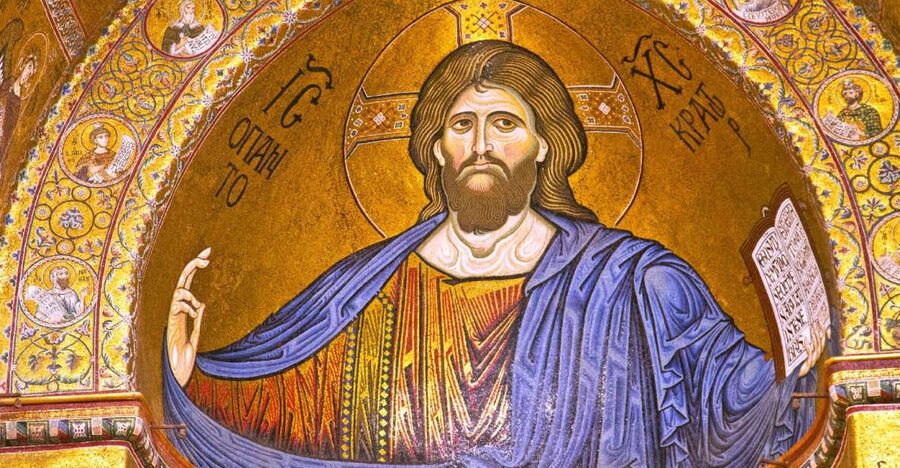 Monreale: Guided tour of Cathedral, Monastery and Mosaics - The Christ Pantocrator Mosaic