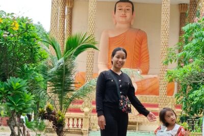 Morning Tour,Ak Phnom temple,Rice wine,Rice Paper, killing Field