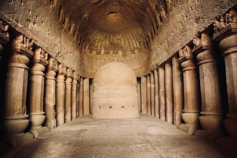 Mumbai: Buddhist Kanheri Caves with Golden Pagoda Temple - Sanjay Gandhi National Park adds breathing room