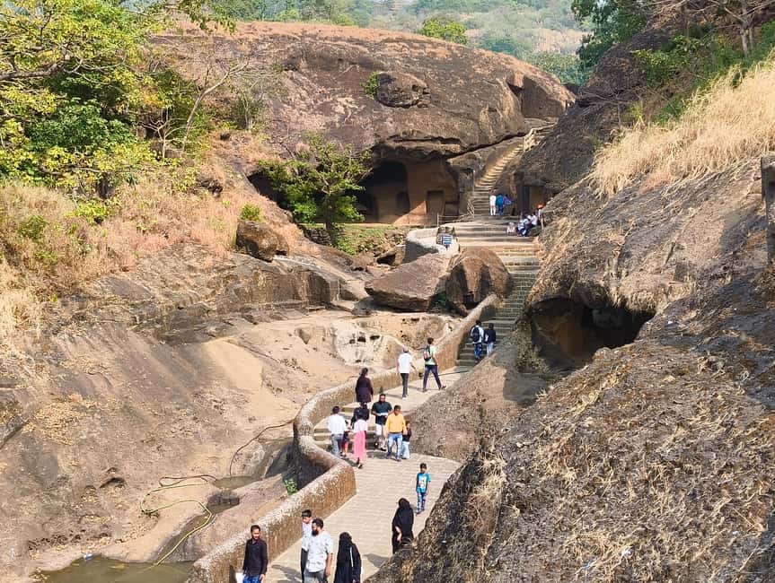 Mumbai Kanheri Caves & Golden Pagoda – A Buddhist Settlement - The view from the mountain